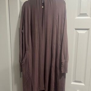 Athleta Long Open Wrap Cardigan